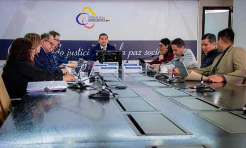 Consejo de la Judicatura refuerza la lucha contra la delincuencia organizada en su primer mes de gestión